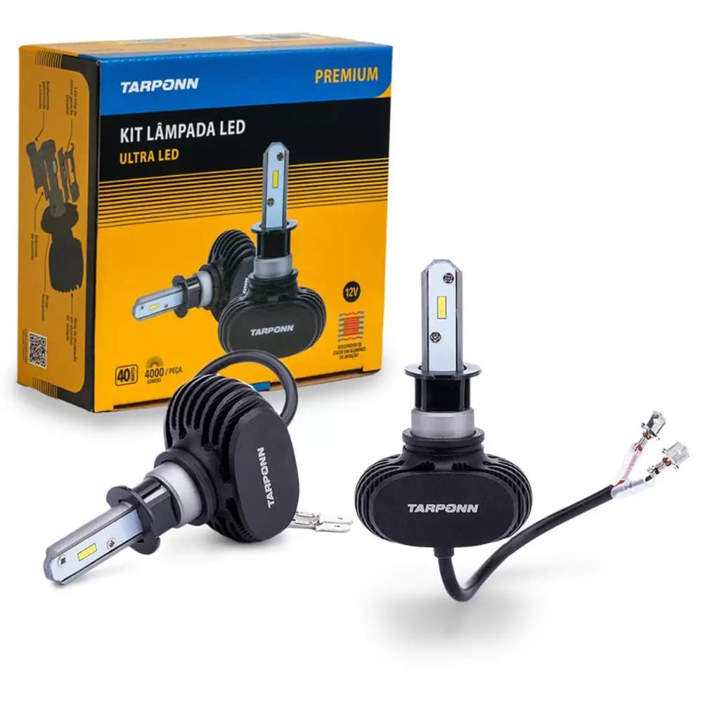 Kit Lampada Ultra Led H3