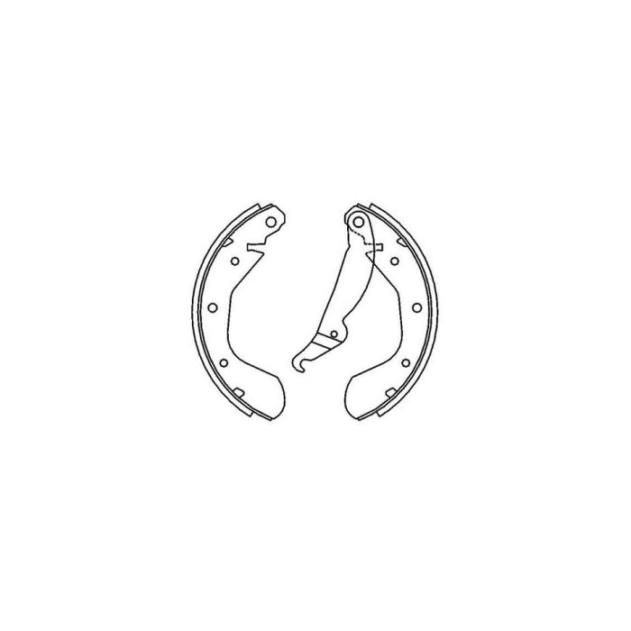 Sapata Freio Celta,corsa,agile 1.0 1.4 Sist Varga 200X29