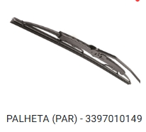 Par Palheta Limp Corolla/cobalt/cr-v (ferro Engate )