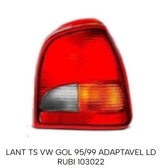 Lanterna Traseira Gol G2 Lado Direito