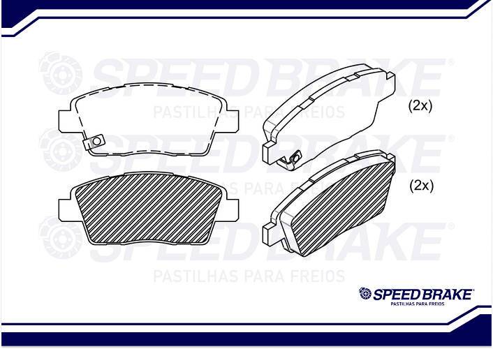 Pastilha Freio Diant Hyundai