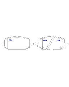Pastilha Freio Diant Onix 1.0 Turbo 19>25/ Onix Plus 1.0