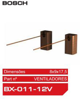 Escova Motor Ventilador Gm