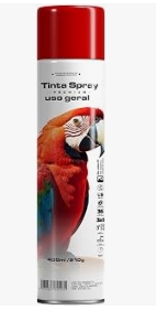 Tinta Spray Vermelho 240G/400ML