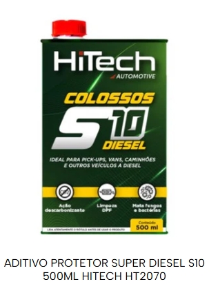 Aditivo Combus Hitech S10 Diesel