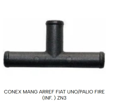 Conexão Mangueira Arref Uno/palio Fire (inferior